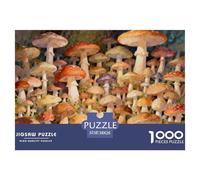Ratones en Setas 1000 Piezas Adultos Puzzle Clásicos Regalo DecoracióN Familiar Juego Desafiante 38x26cm/1000pcs