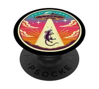 Ratones Ratones Secuestrados Nave Alienígena Espacio Exterior Abducción PopSockets PopGrip Adhesivo