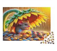 RatónPuzzles De 1000 Piezas para Adultos Y Niños Juegos EduGatoivos PobresDecoraciones Hogar Desafiantes Gran Idea De Regalo70x50cm/1000pcs