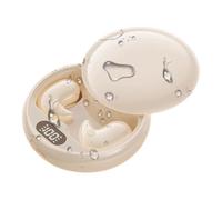 Ratpzou Auriculares Invisibles | Pequeños Auriculares Inalámbricos para Dormir | Recargables con Pantalla LED para Deportes Gimnasio Meditación Estudio Viajes Oficina