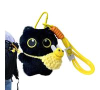 Ratpzou Llavero de Peluche con Forma de Gato | Encantador Colgante colgable - Llavero con Forma de Gato,para hogar, habitación, Coche, Mujeres, Hombres, Familia, Amigos y artículos Festivos