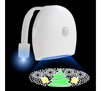 Ratpzou Luz Nocturna para Cuarto De Baño con Sensor De Movimiento - Luz Recargable para Baño Que Cambia De Color,Aparatos Domésticos Impermeables para Oscuridad Camping Hospital Sótano Pasillo