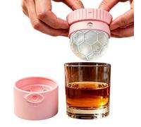 Ratpzou Molde Hielo | Bandeja Congelador Silicona Forma Fútbol Americano | Molde Bolas Hielo | Para Cócteles Vino Café Cerveza Leche Agua Hogar Cocina Bar Restaurante