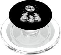Rats Howling At CD Moon PopSockets PopGrip para MagSafe