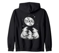 Rats Howling At CD Moon Sudadera con Capucha
