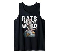 Rats Rule The World - Regalos divertidos para amantes de las ratas Camiseta sin Mangas