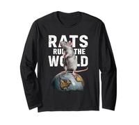 Rats Rule The World - Regalos divertidos para amantes de las ratas Manga Larga