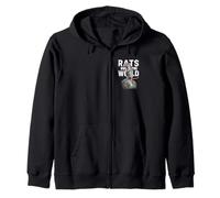 Rats Rule The World - Regalos divertidos para amantes de las ratas Sudadera con Capucha