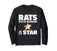 Rats Spelled Backwards is Star Meme Rat Animal Lover Manga Larga