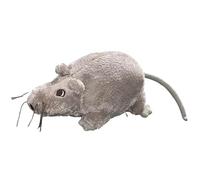 Rats Stuffed Animal - Ratón de peluche para jugar con niños, textura suave y realista con diseño ligero y divertido para juguetes de gato, fiesta, Halloween, apartamento, dormitorio, sala de estar y