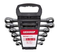 Ratschen-Doppelringschlüsselsatz 6-teilig Cromado GEDORE Profi-Werkzeuge