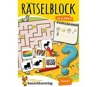 Ratseln, knobeln, logisches denken - t631 - ratselblock ab 6 jahre, band 1: Kunterbunter Rätselspaß: Labyrinthe, Fehler finden, Suchbilder, Wörtergitter, Sudokus u.v.m.: 631