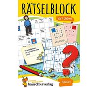 Ratseln, knobeln, logisches denken - t634 - ratselblock ab 9 jahre, band 1: Kunterbunter Rätselspaß: Labyrinthe, Fehler finden, Kreuzworträtsel, Sudokus, Logicals u.v.m.: 634