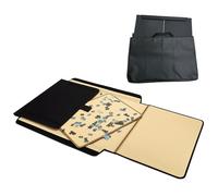 RATSTONE Carpeta Puzzle 1000 Piezas,Tablero para Puzzle,Tablero de Rompecabezas con Bandejas y Cubierta, Estuche Portátil para Almacenamiento, Superficie Antideslizante(80 x 58cm)