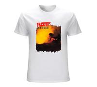 RATT out of The Cellar Funny Vintage Men T-Shirt White Unisex Tops Casual tee S