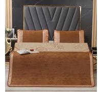 Rattan sheets, cooling, bed sheets, mattress pads, sofa, pets, embroidery, floral pattern, antibacterial, deodorizing, bamboo mat, rectangular, stylish, household use, bamboo mat bed, breathable, 120