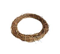 Rattan Vine Wreath - Rustic Branch Circle, Eco Friendly Handmade Frame, Multi Purpose Decor Tool, Reusable Art Supply | Holiday Decoration Use, Ceremony Backdrop Styling, Craft Workshop Activity