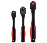 RaTtchet Teclas, juego de claves de eslogan | Teclas RaTtchet con 1/4 pulgadas, 3/8 pulgadas y 1/2 pulgadas Drive-Multifunción Herramientas de Reparación Automática, teclas con un disco de 3 veces