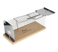 Ratten-Lebendfalle Metal/Madera Käfigfalle Trampa Ratones Ratonera Köderfalle