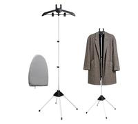 Ratting de Vapor de Vapor - Soporte de Plegable, Herramienta de Cuidado de Telas | Estación de Vestidos de Planchado portátiles, Organizador de Viajes en casa para Chaquetas, Pantalones, Trajes