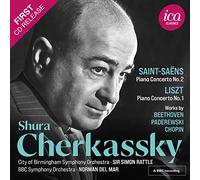 Rattle/Cherkassky/Del Mar - Saint-Saëns 2-Liszt : Concerto pour Piano N° 1