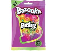 Rattlerz Caramelos masticables ácidos, 100 g, deliciosos, sabrosos y retorcidos, cesta de regalo para cumpleaños, Navidad, vendido por Kidzbuzz (6)
