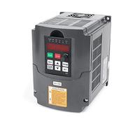 RATTMMOTOR 2.2 kW, 220 V, transmisión de frecuencia variable VFD, 2200 W, convertidor de frecuencia CNC con 2 m de cable de extensión ajustable para motor de husillo control de velocidad