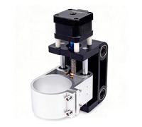 RATTMMOTOR 3018 Pro Z-Achse Motor Halter Actualizado, abrazadera de aleación de aluminio de 52 mm con motor paso a paso, compatible con husillo de 300-500 W para fresadora CNC 3018 Pro / 3018 Pro Max