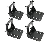 RATTMMOTOR 4 soportes para motor paso a paso Nema 23 con tornillos de fijación para impresora 3D CNC, máquina de grabado