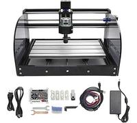 RATTMMOTOR Fresadora CNC 3018-Pro Max, 3 ejes CNC Fresadora/Máquina grabadora GRBL Control 420 x 350 x 270 mm, ER11 para PVC PCB tallado en madera DIY grabador