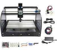 RATTMMOTOR Fresadora CNC 3018-Pro Max máquina de grabado CNC, 3 ejes, GRBL Offline, dimensiones 420 x 350 x 270 mm, sistema ER11 para grabado en PVC PCB tallado en madera DIY