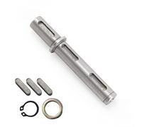 RATTMMOTOR Salida de un solo eje diámetro 14 mm adecuado para engranaje helicoidal NMRV030 NEMA23 motor paso a paso L-100 mm