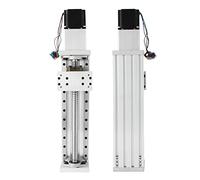 RATTMMOTOR Trineo lineal CNC, guía lineal, carrera efectiva de 400 mm, eje X Y Z, guía lineal de carril, husillo de bolas SFU1605 con motor paso a paso Nema23 para fresas CNC DIY