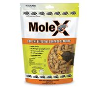 RatX EcoClear Products 620204, MoleX - Pellets para Matar Topos Humanos, Totalmente Naturales, no tóxicos, Bolsa de 8 onzas