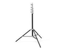 RAUBAY Soporte de luz de 10 pies con cojín de aire, soporte ajustable de aluminio resistente para fotografía con montaje de 1/4 pulgadas y 3/8 pulgadas, trípode de iluminación de estudio para softbox
