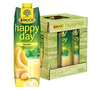Rauch Happy Day Banana - Base cremosa para KiBa, 6 unidades (6 x 1 l)