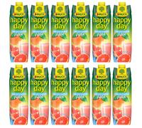 Rauch Happy Day Pomelo Rosa Con Pulpa 1000Ml Paquete De 12