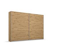 Rauch Möbel Armario de Madera de Roble Artisan, 261 x 210 x 59 cm