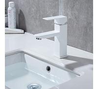 RAUGAJ Life Disfrute: Modern Exquisito Home And Commercial Design Tap Adecuado para el Grifo de Cocina Giratoria Estándar/Corto