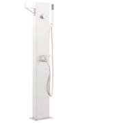 RAUGAJ Piscina y Spa,Accesorios de piscina y Spa,Grifo de ducha de jardín de acero inoxidable de 110 cm
