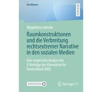 Raumkonstruktionen und die Verbreitung rechtsextremer Narrative in den sozialen Medien: Eine empirische Analyse der X-Beiträge der Alternative für Deutschland (AfD) (BestMasters)