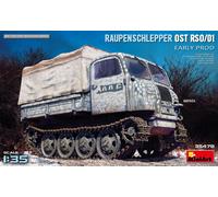 Raupenschlepper Ost Rso / 01. Early Prod 1 :3 5 Plástico Modelo Kit Miniart