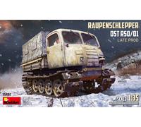 Raupenschlepper Ost Rso / 01. Late Prod 1 :3 5 Plástico Modelo Kit Miniart
