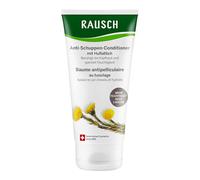 RAUSCH Acondicionador anticaspa con colmillo de 150 ml para caspa seca | Suiza suaviza la caspa seca e hidrata, vegana y sin silicona, con extracto de raíz de bardana, Suiza