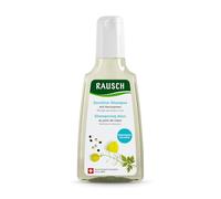 RAUSCH Champú Sensitive con semillas de corazón, 200 ml, cuidado suave para cuero cabelludo sensible, champú vegano sin siliconas, fabricado en Suiza