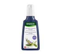 Rausch Salbei - Champú brillante plateado (actúa de forma sostenible contra el tono amarillo para un brillo natural, sin siliconas ni parabenos veganos), 1 unidad (1 x 200 ml)