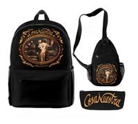 Rauw Alejandro - Mochila de tres piezas, informal, unisex, tela Oxford, bolsa de viaje, bolsa de hombro de moda, R392746a52, One Size, Casual