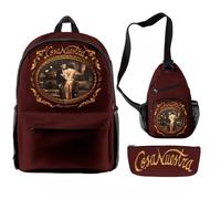 Rauw Alejandro - Mochila de tres piezas, informal, unisex, tela Oxford, bolsa de viaje, elegante bolsa de hombro, R392746a56, One Size, Casual