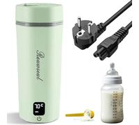 Rauwseul Pequeño Hervidor de Viaje 350ml, 300W, 45-100°C Regulable, Verde