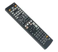 RAV432 WW51040EX - Mando a distancia de repuesto compatible con Yamaha AV Receiver RAV433 WW510500 RX-V471 RX-V571 HTR-4064 RX-V571BL RX-V471BL YHT-595 YHT-695 HTR-4064 YHT-4064 YHT-595BL YO HT-695BL